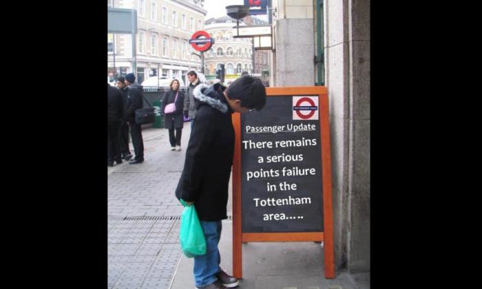 Tottenham joke funny points failure picture talkSPORT