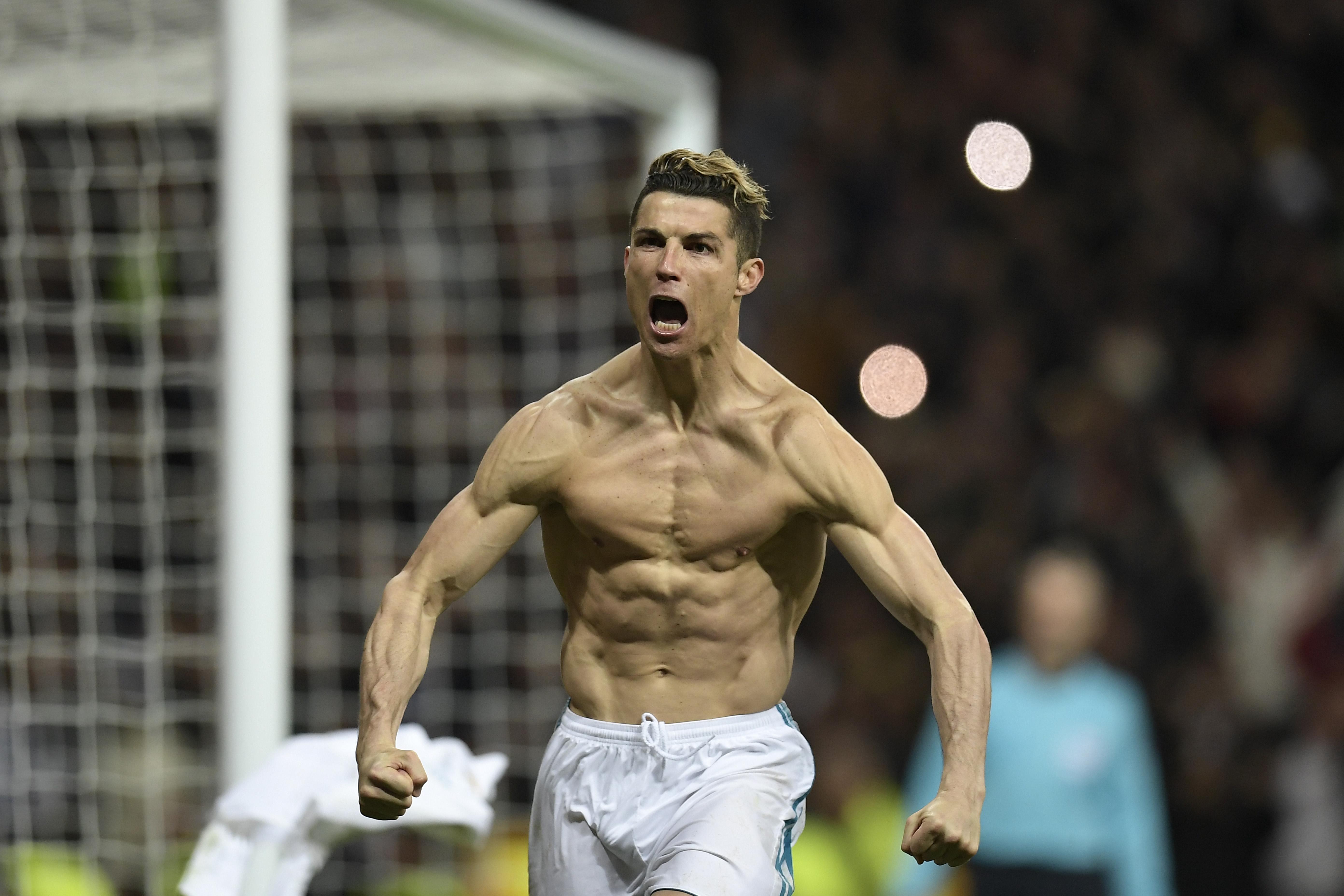 Cristiano Ronaldo proves he has the physical capacities of a 20year