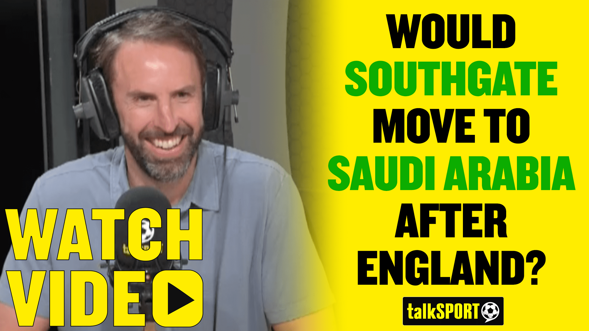 Southgate reveals if he'd move to Saudi after leaving England job