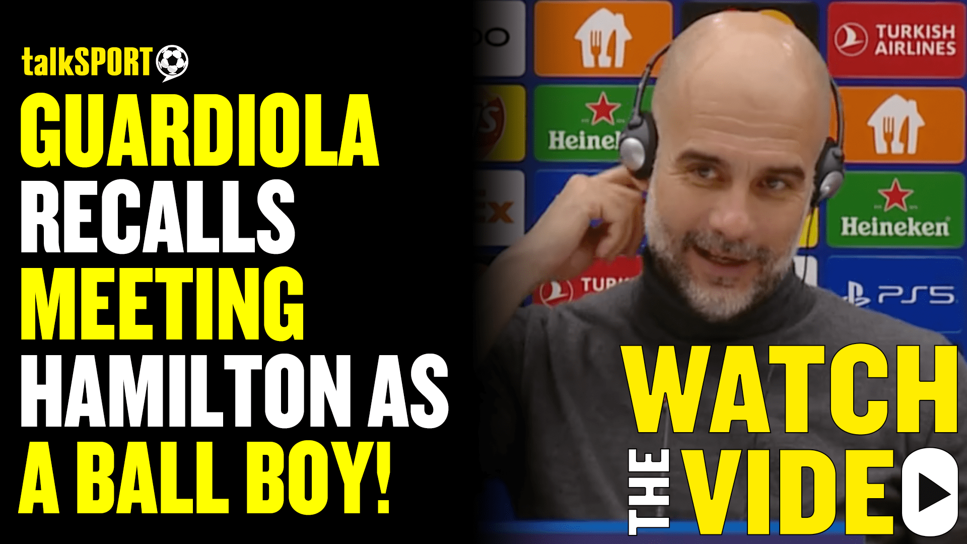 Heartwarming moment Manchester City manager Pep Guardiola discovers he