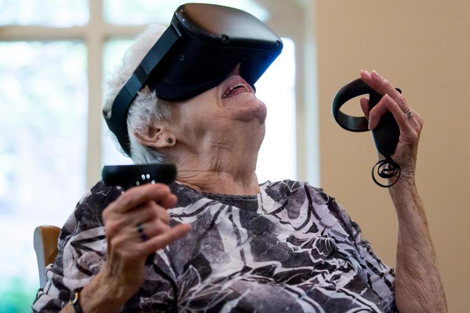 How Virtual Reality (VR) Is Benefiting Seniors Talk Study