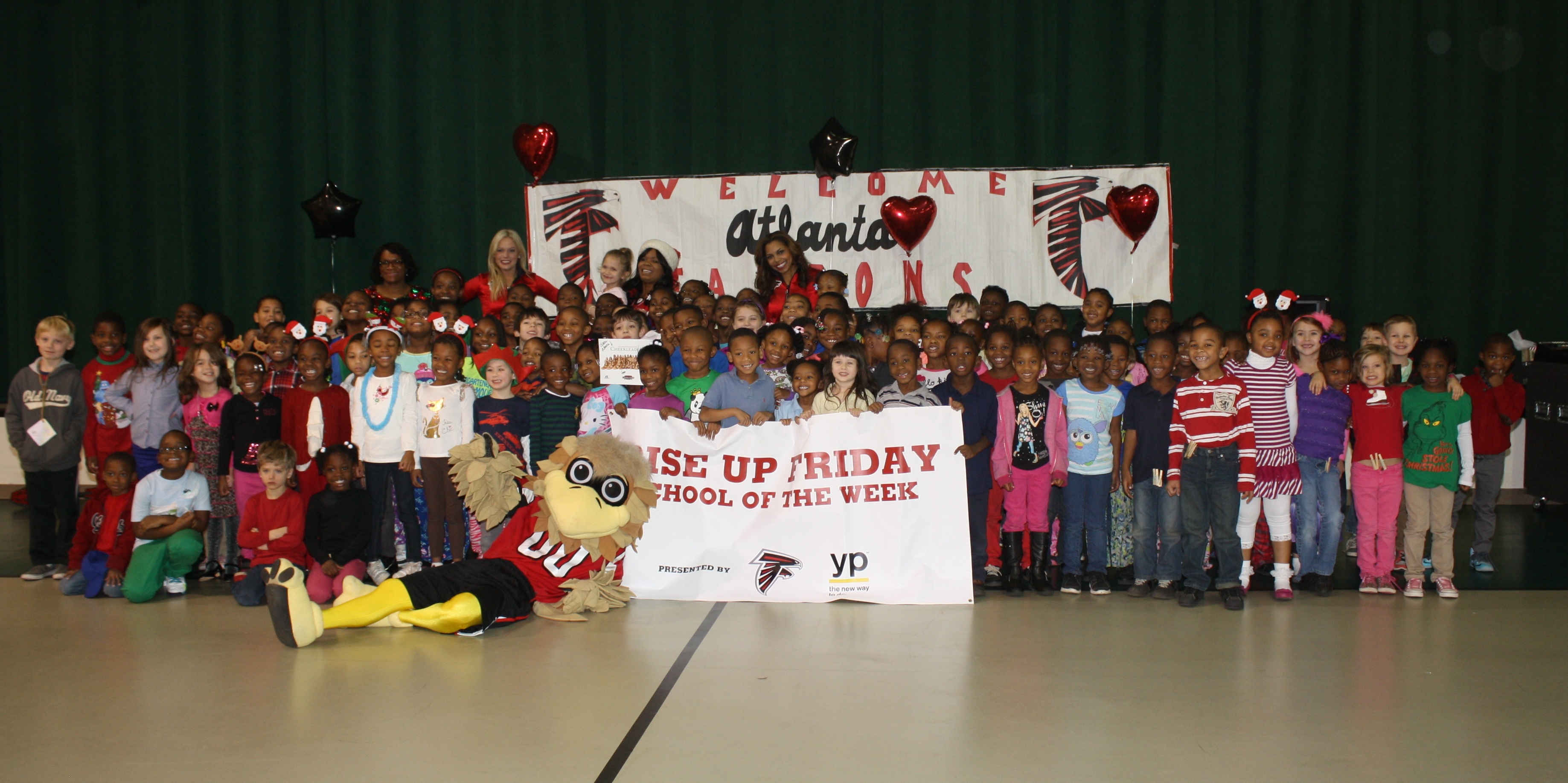 Parkside Elementary Falcons Rise Up Friday School of the Week Talk