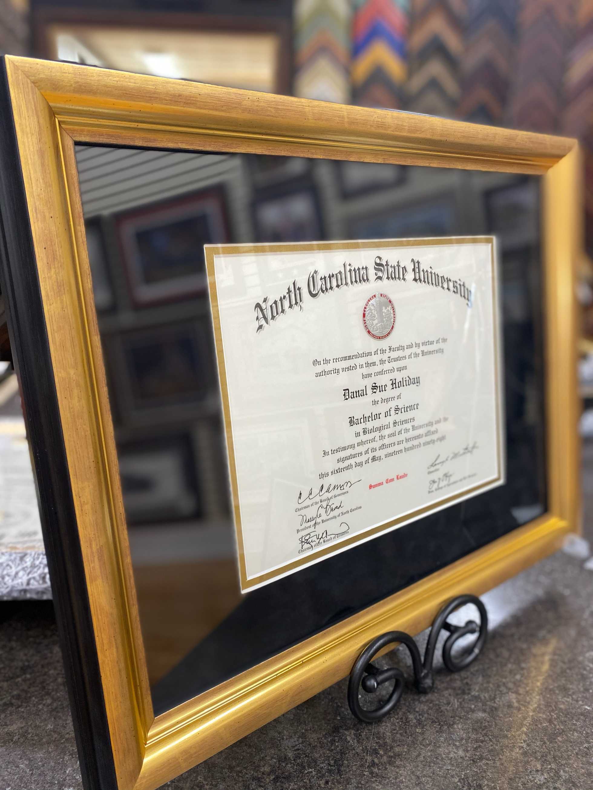 Personalized Picture Frames in Mount Airy, NC Talley's Custom Frame