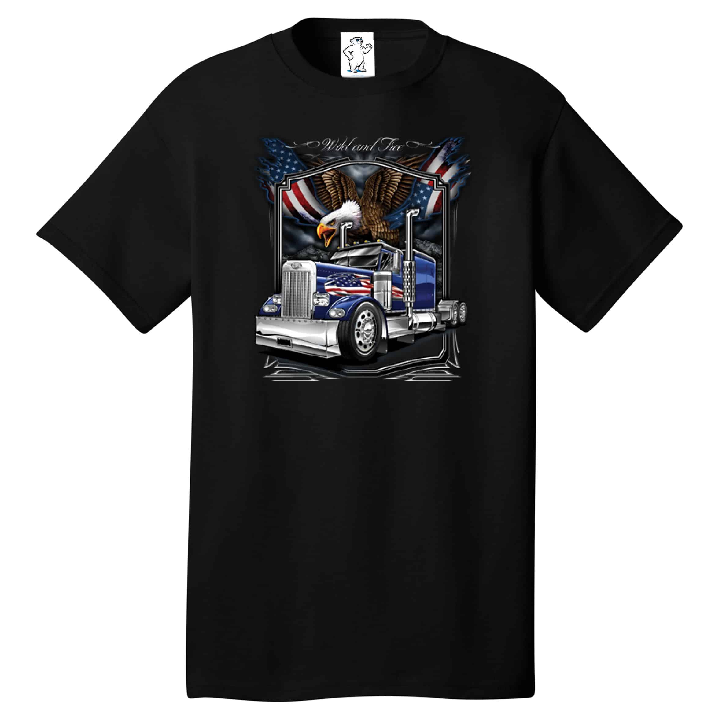 Hammer Down Trucker Tall Graphic Tee Too Cool Apparel Men's Tall
