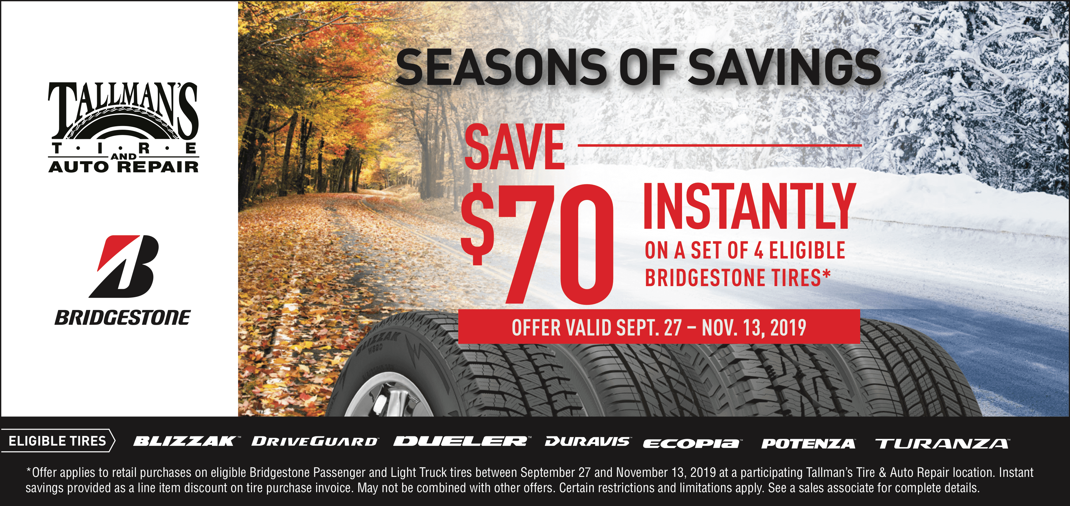 Firestone - Tallman’s Tire and Auto Repair