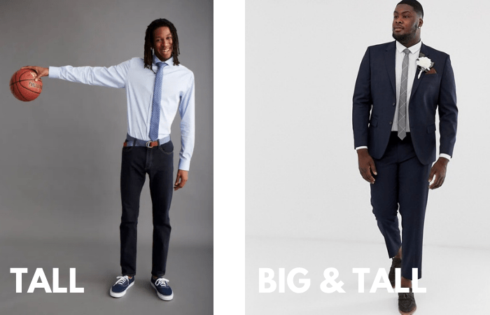 What Are Men's Tall Sizes?