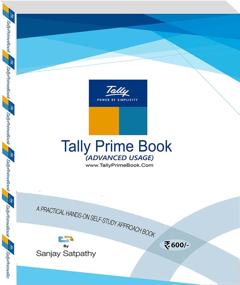 Tally Prime Tutorial Book Rs.600 Learn and Get TallyPrime Book