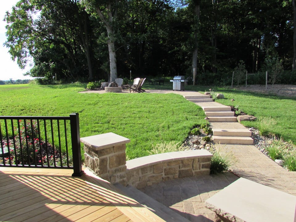 Outdoor living space addition in Damascus Talon Construction