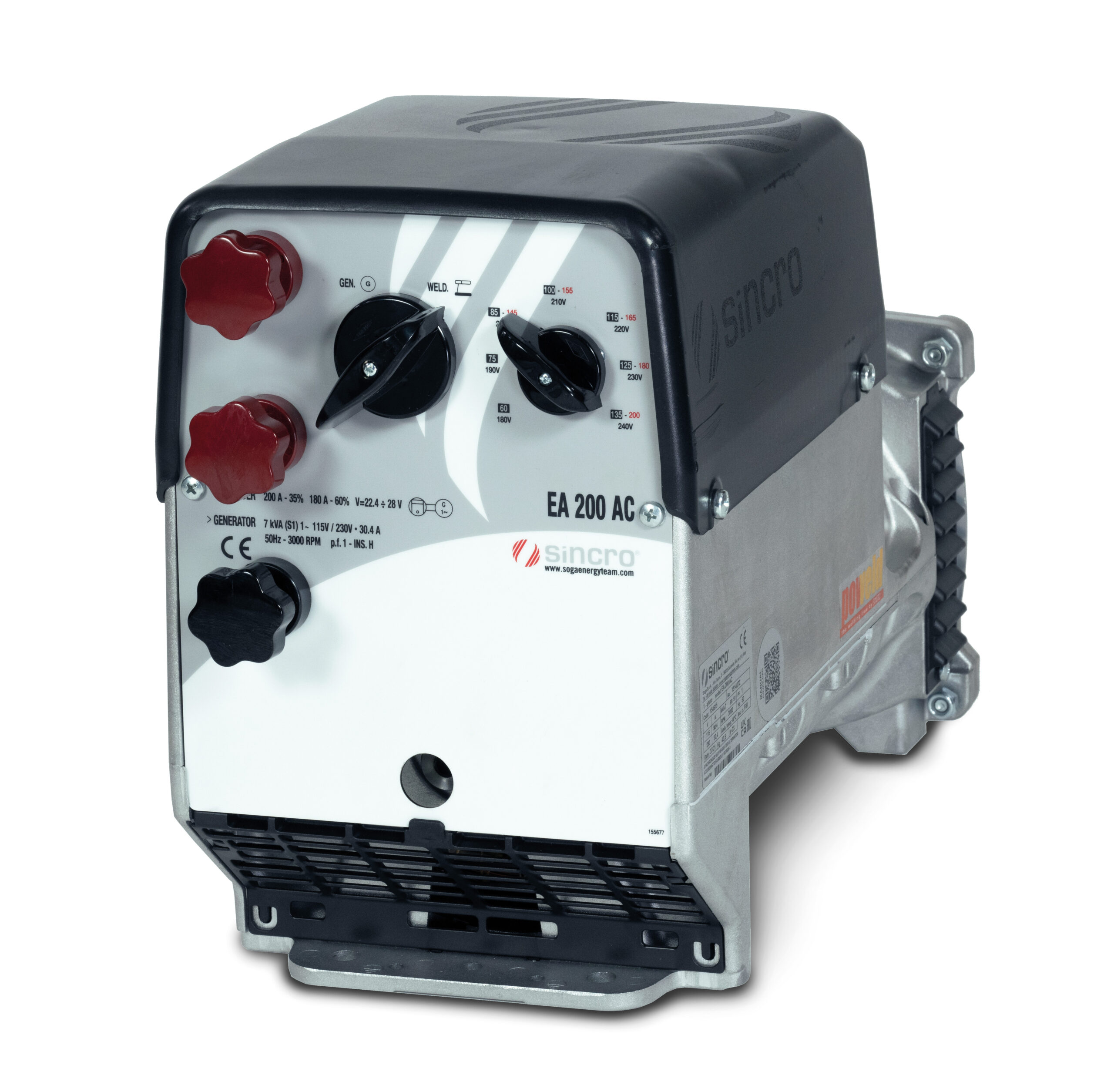 7 kVA 1 ph / 200 Amp AC Alternator Welder Talon Tough Tools