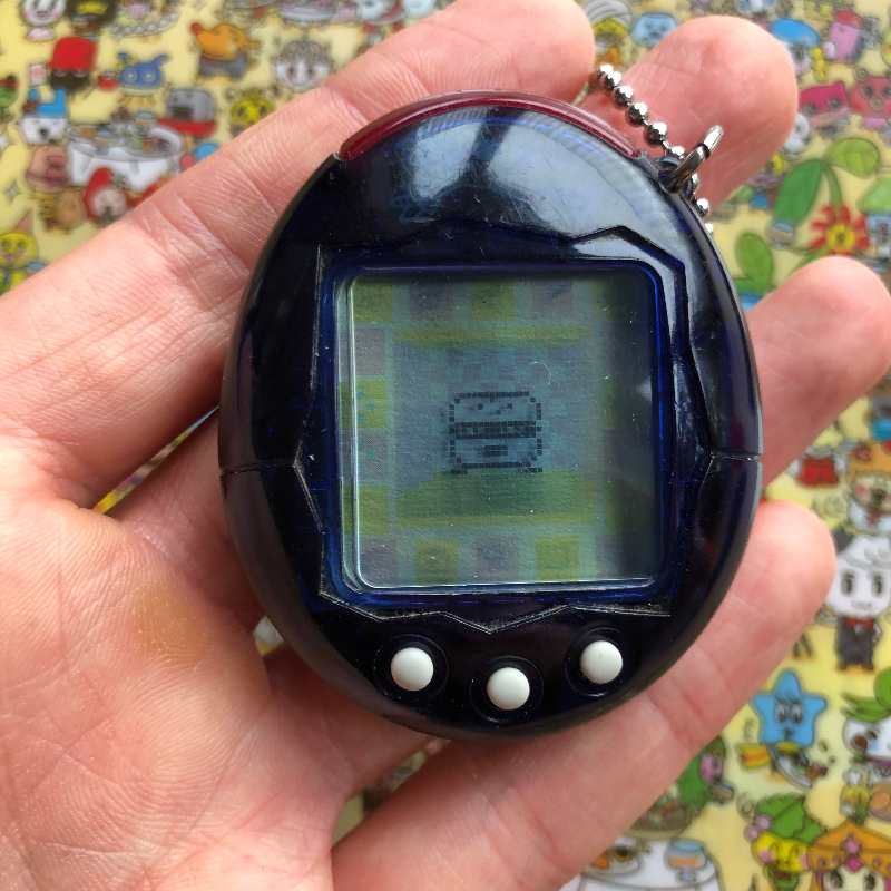 Tamagotchi Plus Skull Translucent Navy (Japanese V1) Tamagotchi