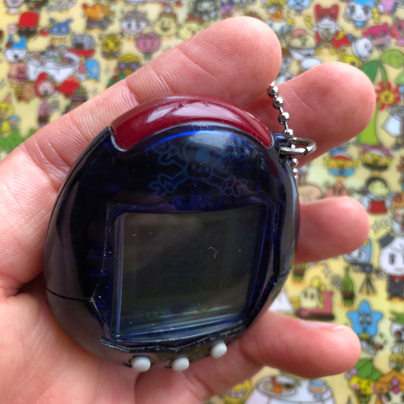 Tamagotchi Plus Skull Translucent Navy (Japanese V1) Tamagotchi