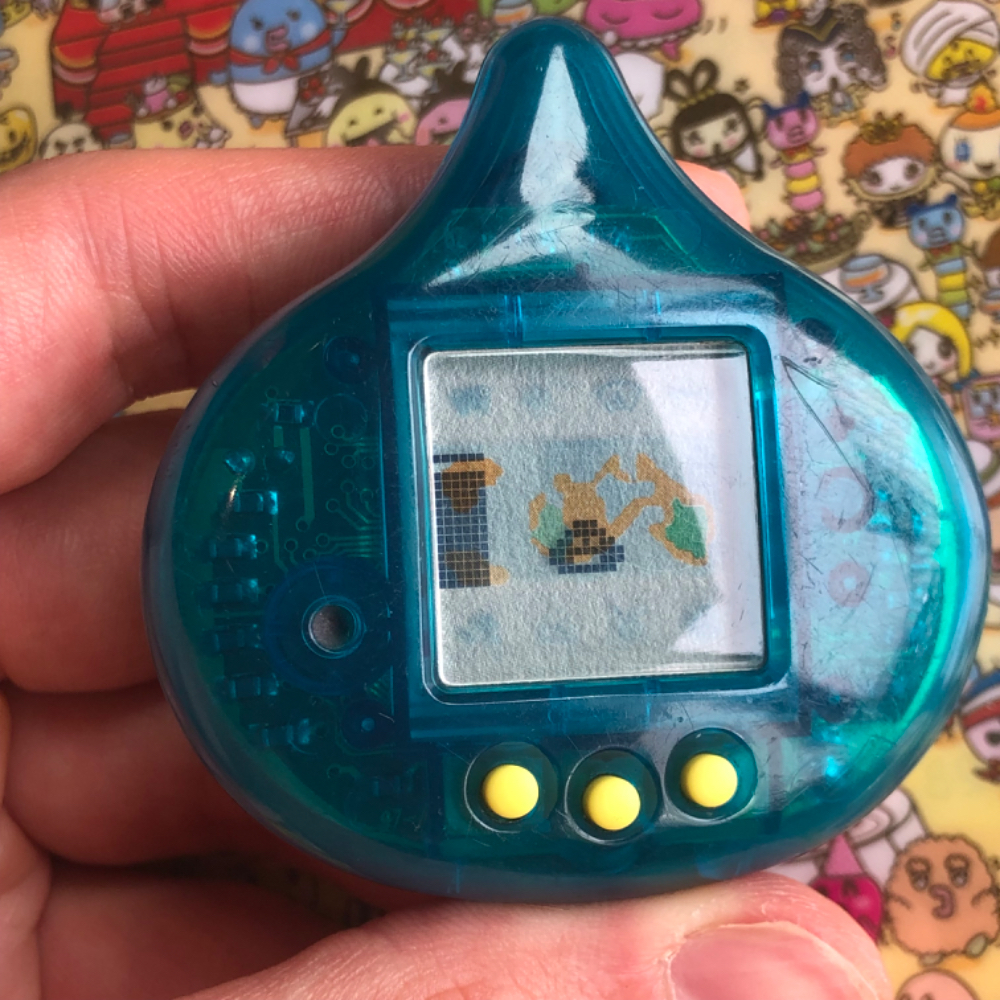 Dragon Quest Arukundesu Slime virtual pet pedometer Translucent blue 2 Tamagotchi Center Shop