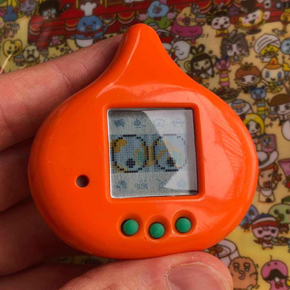 Dragon Quest Arukundesu Slime virtual pet pedometer Orange Tamagotchi Center Shop