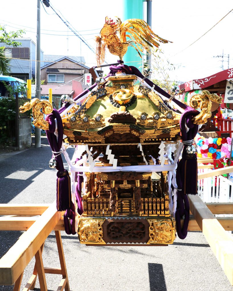 オヤジの神輿。 玉倉神仏具店