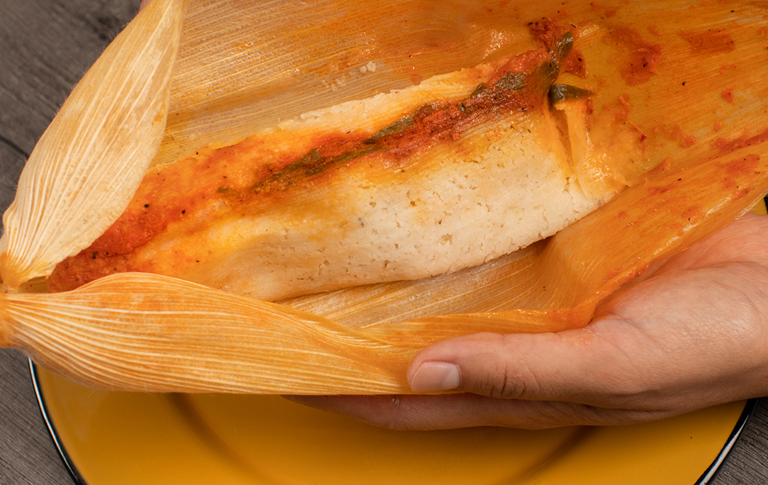 Arriba 71+ imagen receta de tamales rajas con queso Abzlocal.mx