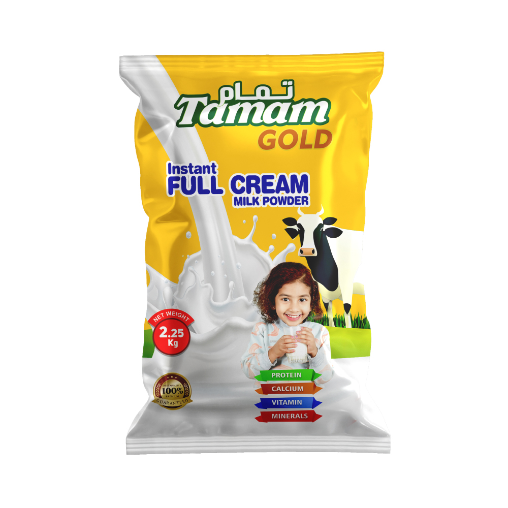 Gold Milk Powder 2.5kg Tamam