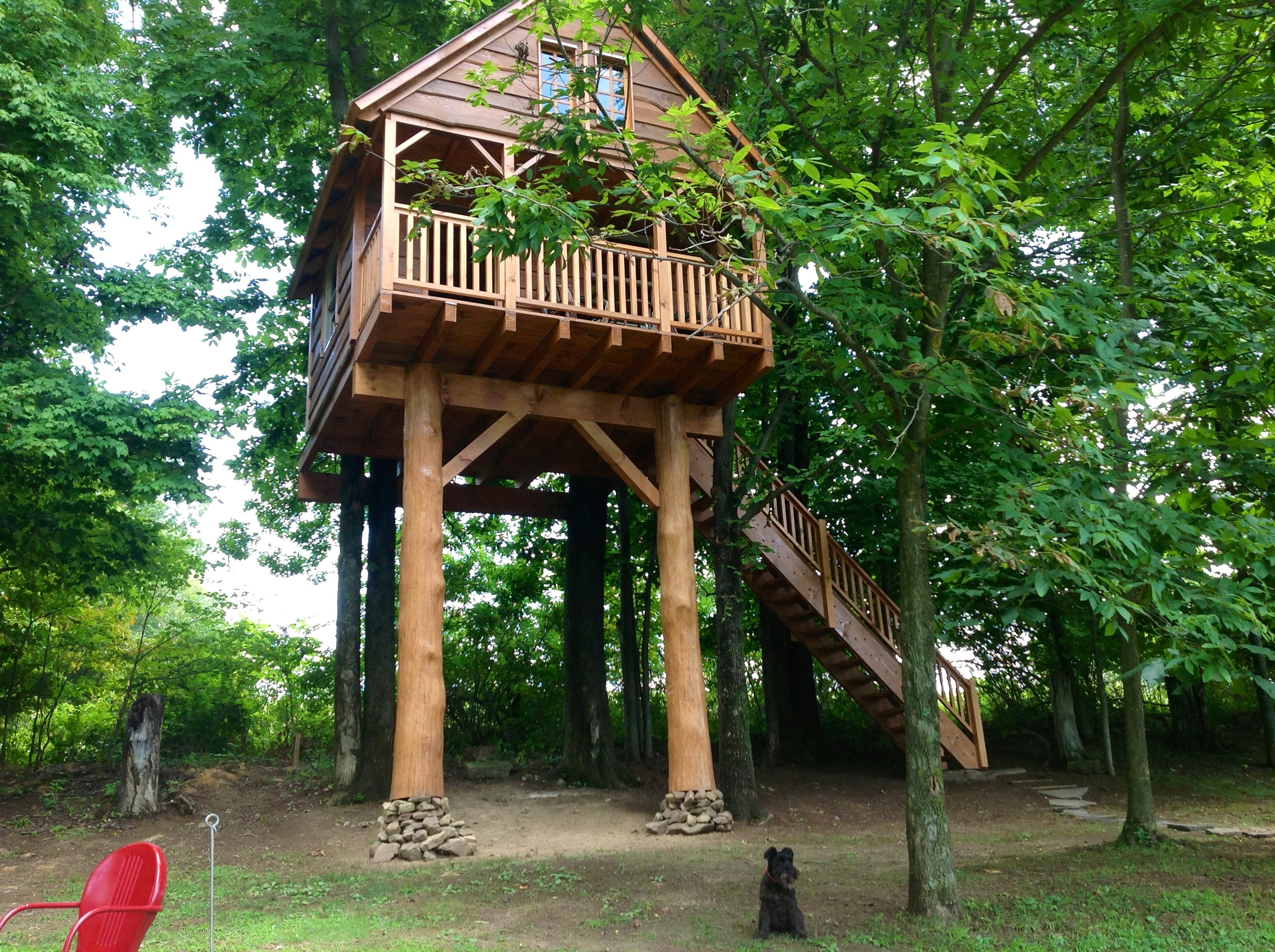 Tamarack log and Timber Homes » Treehouses