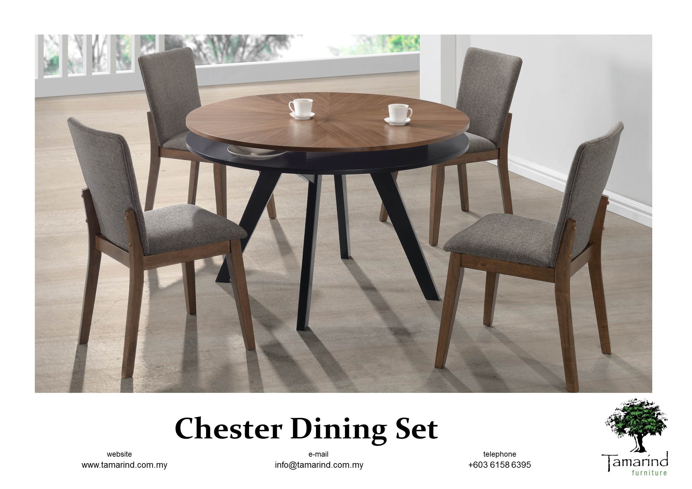Tamarind Furniture Chester Dining Set