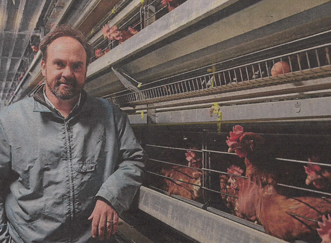 Media Tamarix poultry egg farm located in East Dandenong South