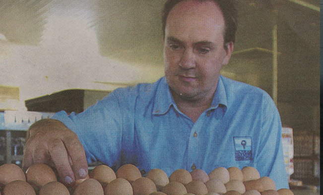 Media Tamarix poultry egg farm located in East Dandenong South