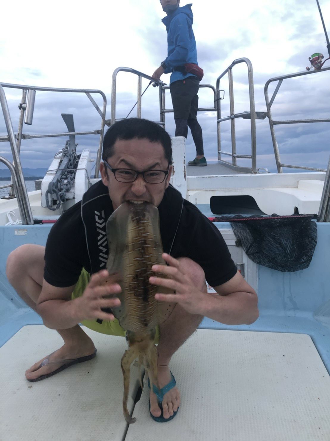 2021年 津屋崎倉掛丸で出港23～24回目 ボートエギング 津屋崎倉掛丸