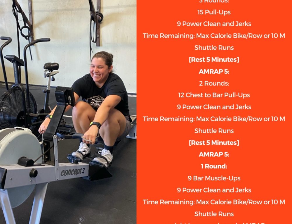 Tamalpais CrossFit WOD August 21 2020 Tamalpais Crossfit
