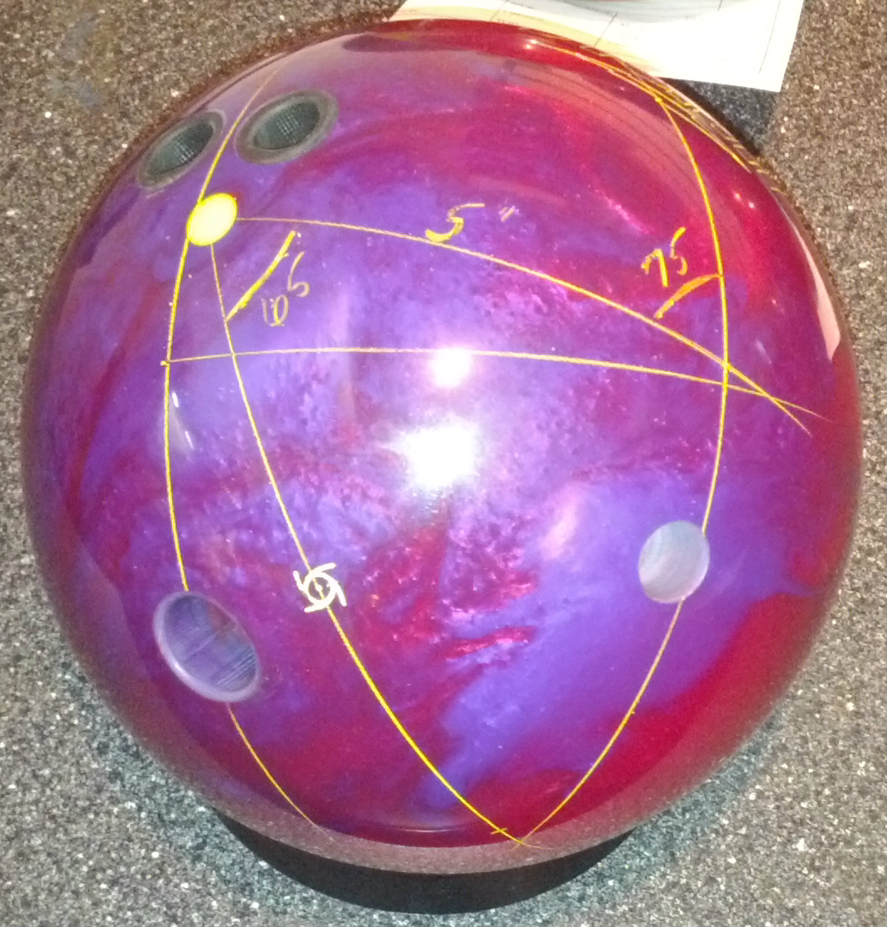 Storm Fire Road Bowling Ball Review with Digitrax Analysis Tamer Bowling