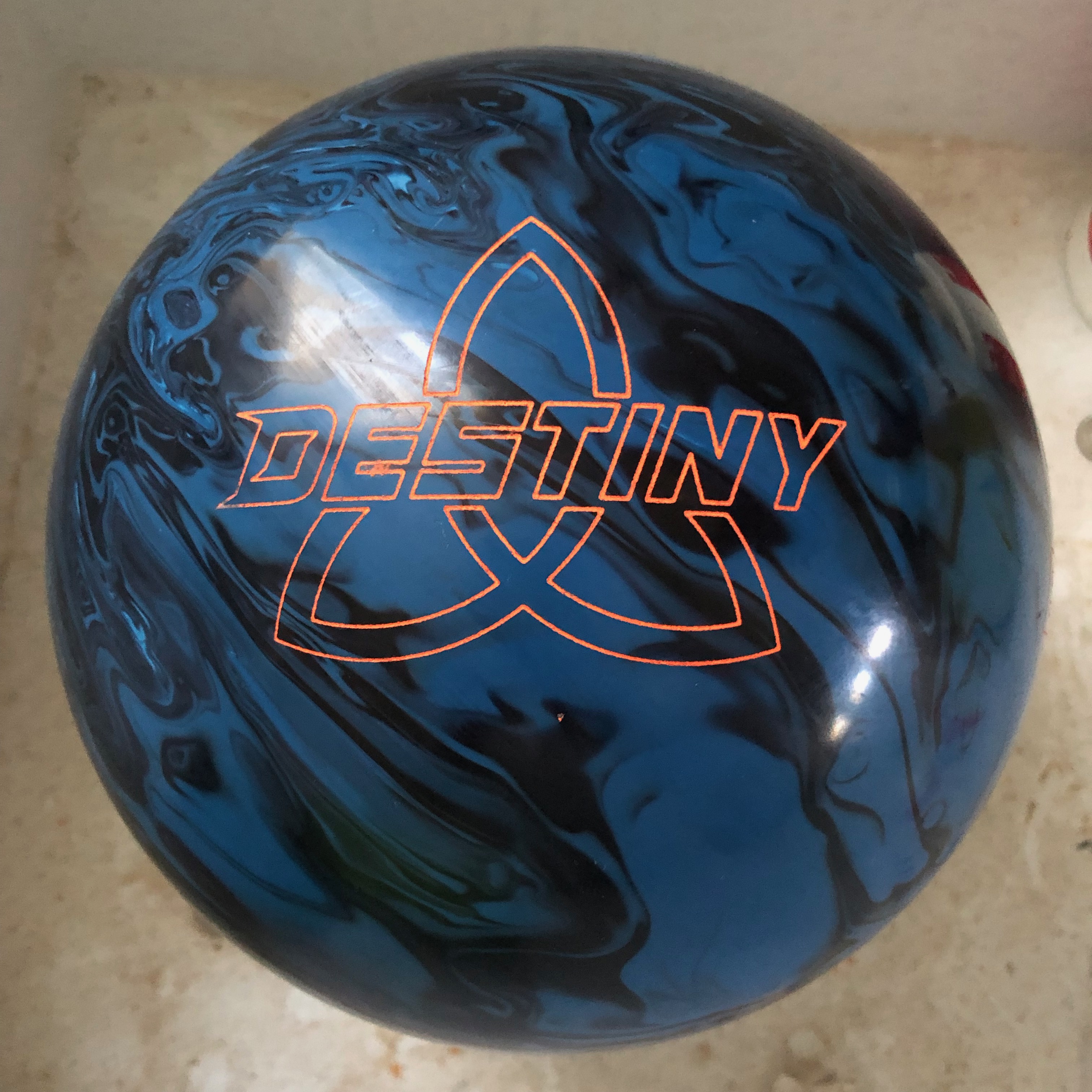 Ebonite Destiny Line Bowling Ball Review Tamer Bowling