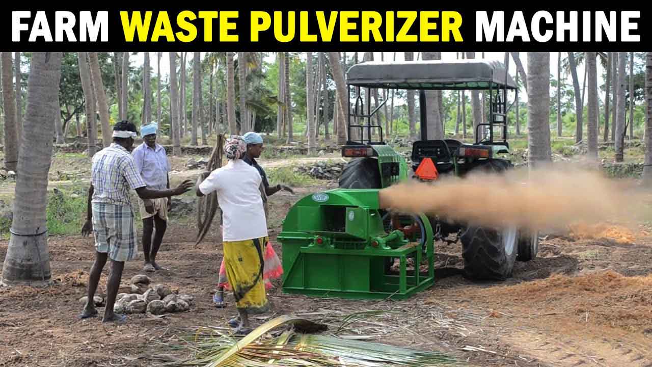 Pulverizer Agricultural Shredder Andal Agri Tamil Crew