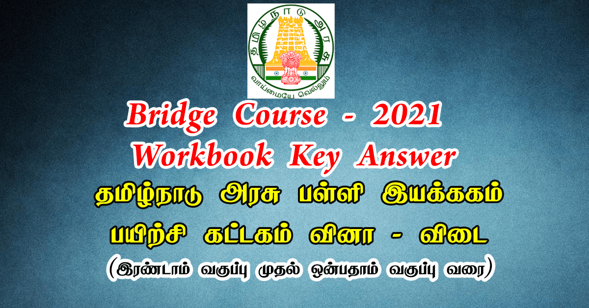 BRIDGE COURSE 7th MATHS WORKSHEET 1012 Tamil madal
