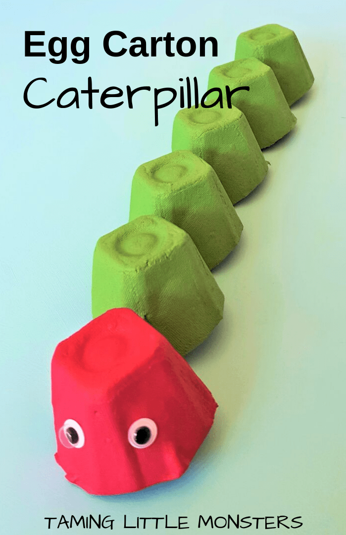 Egg Carton Insect Crafts for Kids Taming Little Monsters