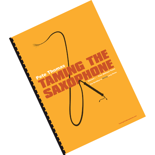 Saxophone Mouthpiece Exercises for tone and intonation