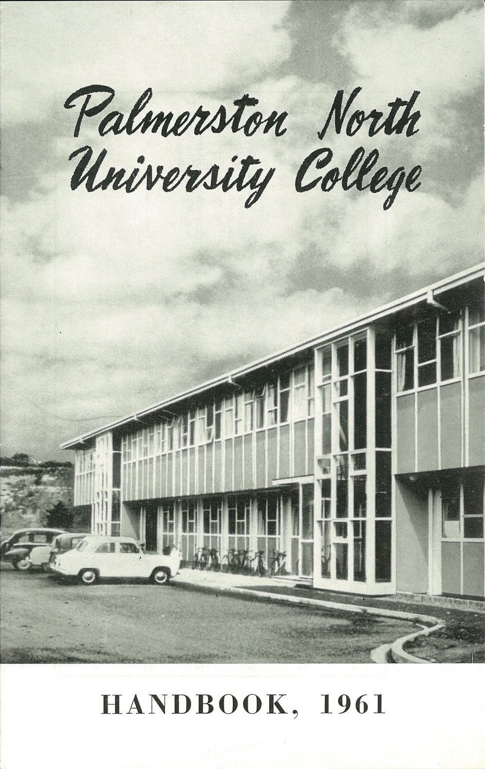 Palmerston North University College Handbook, 1961 Massey University
