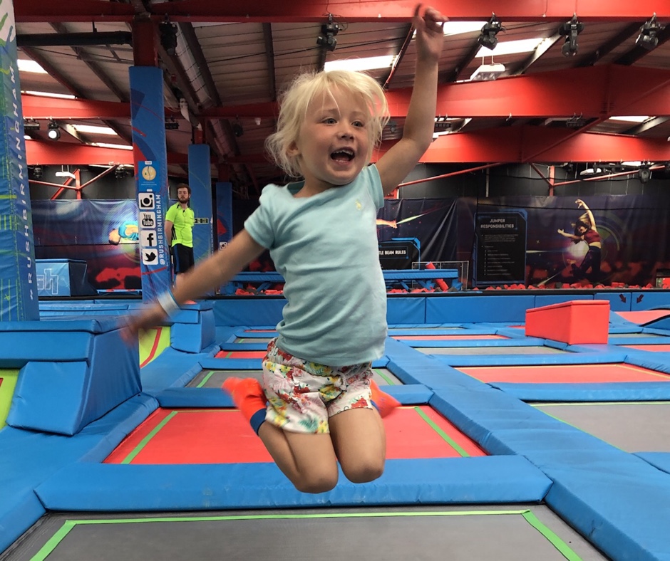Rush trampoline park Birmingham Enjoying our summer holidays Tammymum