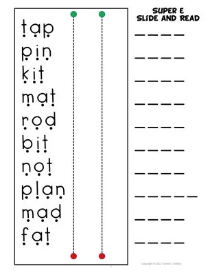 The Silent E Rule - How to Teach It to Struggling Readers