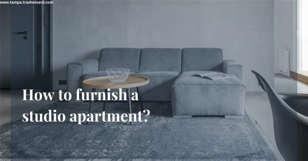 How to furnish a studio apartment? Trash Wizard