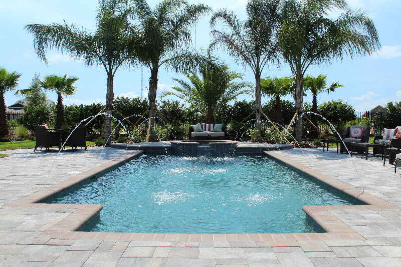 Tampa Bay pool builder Brandon pool builders Clearwater pool service