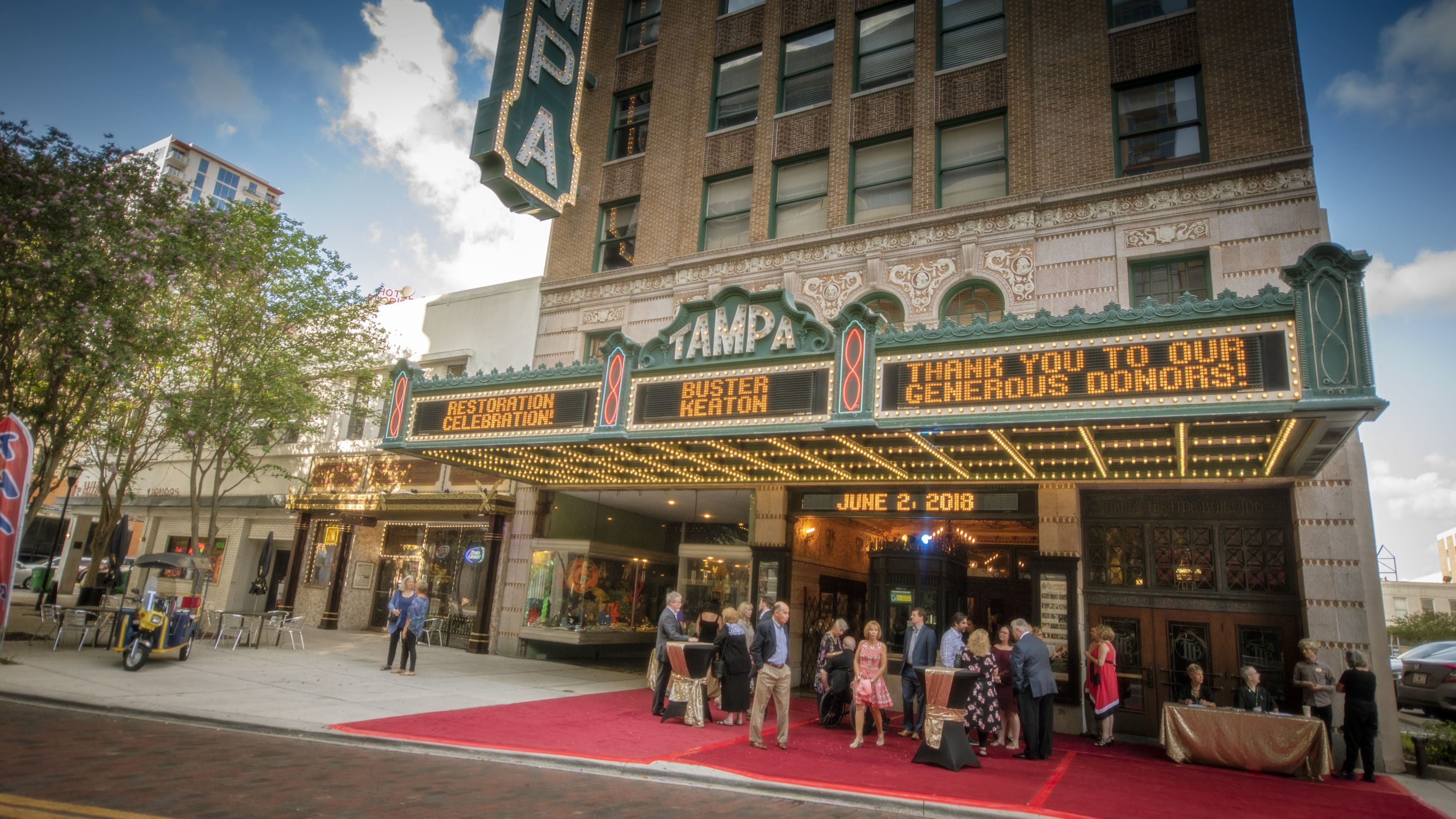 An Inside Look into The Tampa Theatre's Restoration Celebration