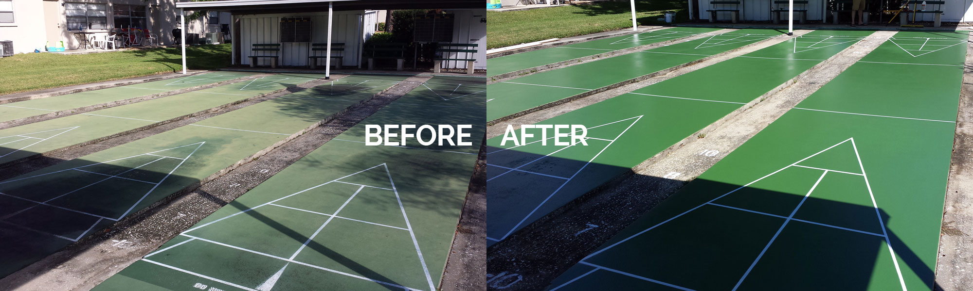 Ace Shuffleboard Court Painting Tampa Free Estimates!