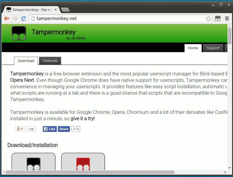 Tampermonkey • Home