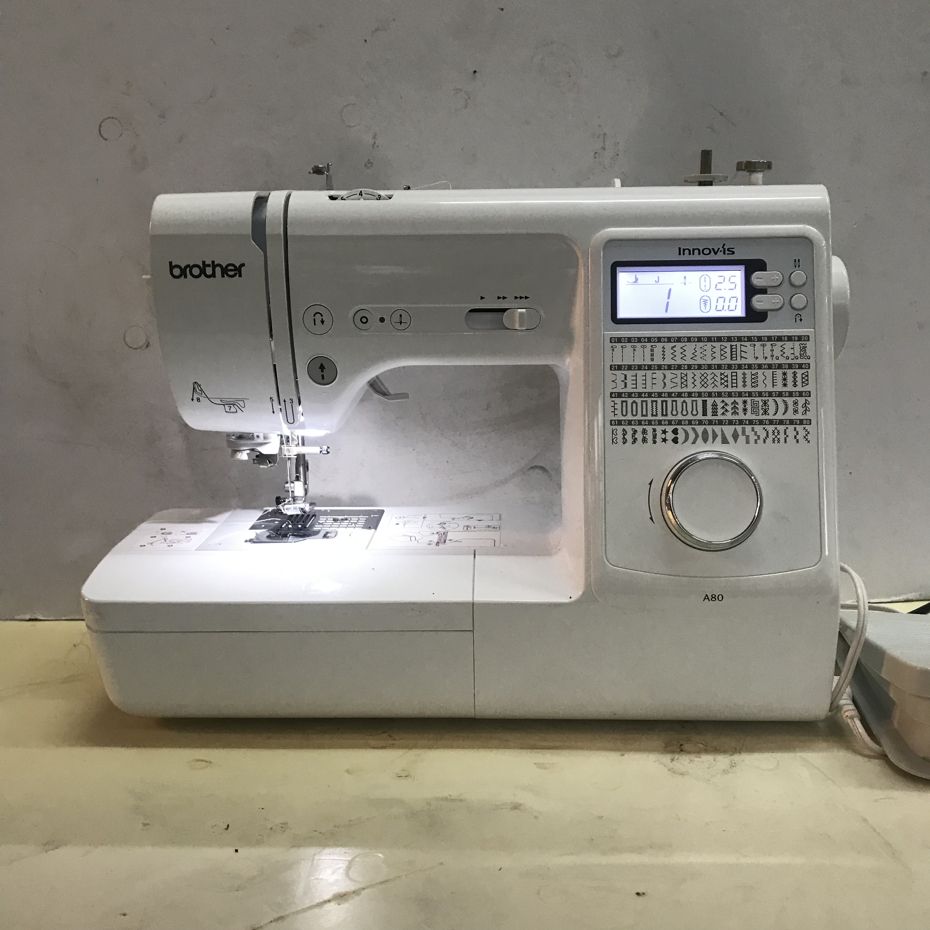 399 Brother portable electric innovis A80 sewing machine guarantee