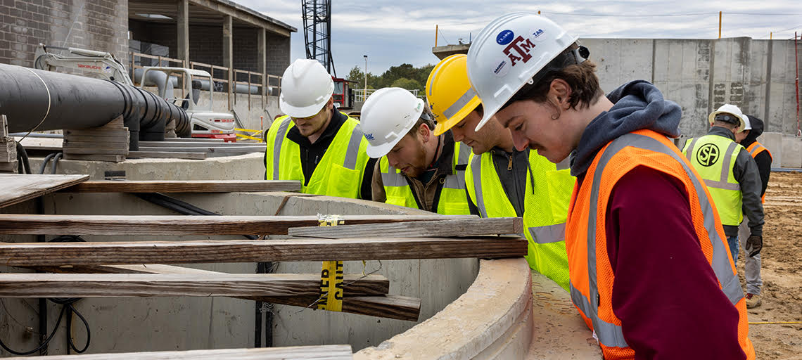 On Field Day, Construction Science students fanned out to job sites