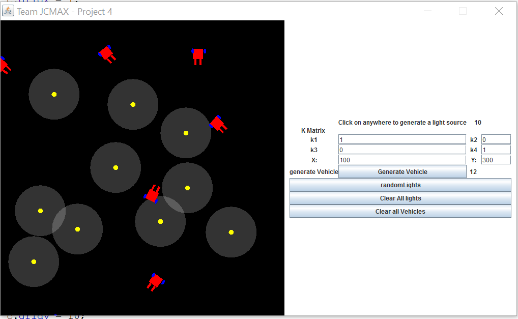 Project 4 Braitenberg Vehicle Simulation tamucsce452jcmax