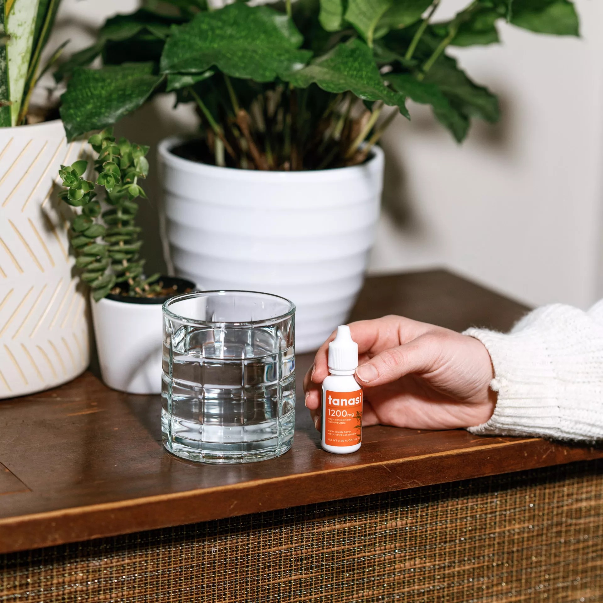 1200mg Water Soluble CBD Extract Drink Concentrate Tanasi