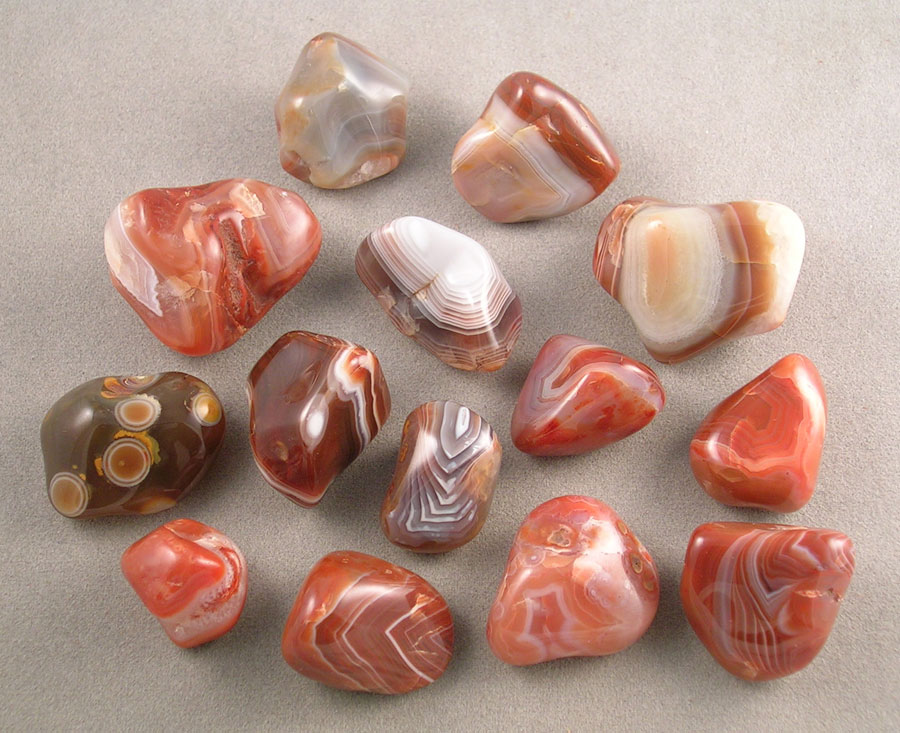 Lake Superior AgatesGemstones from North America