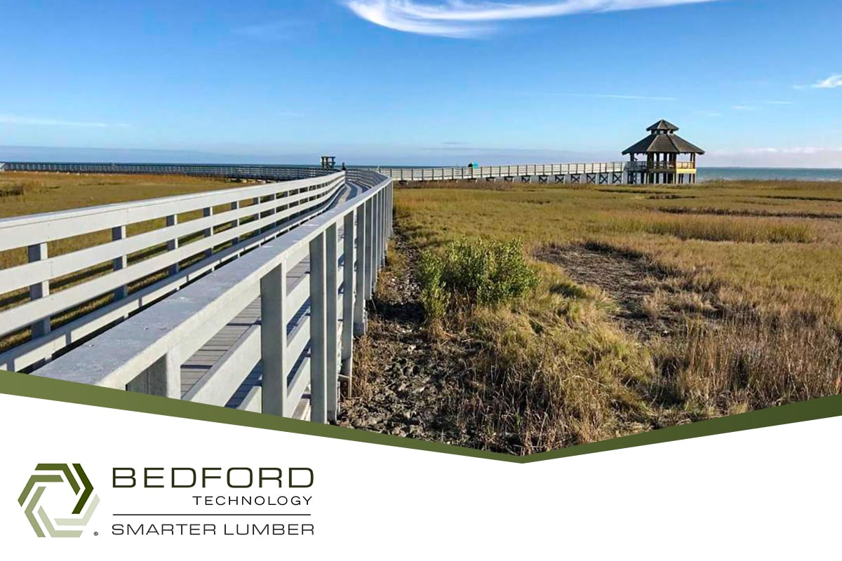 How FiberForce® Plastic Lumber helped restore the Wetlands Walkway in
