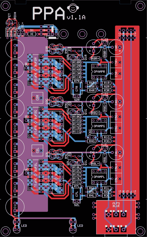PPA v1 Amplifier Board