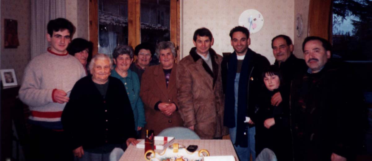 Ciletti Family in Bagnoli Irpino Avellino, February 1999