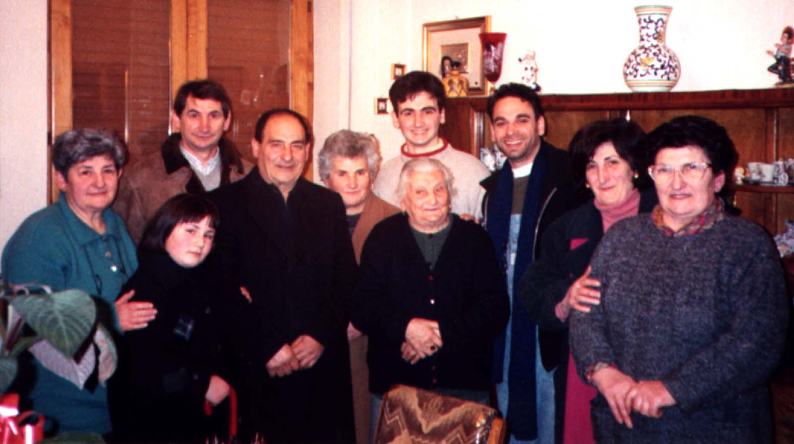 Ciletti Family in Bagnoli Irpino Avellino, February 1999