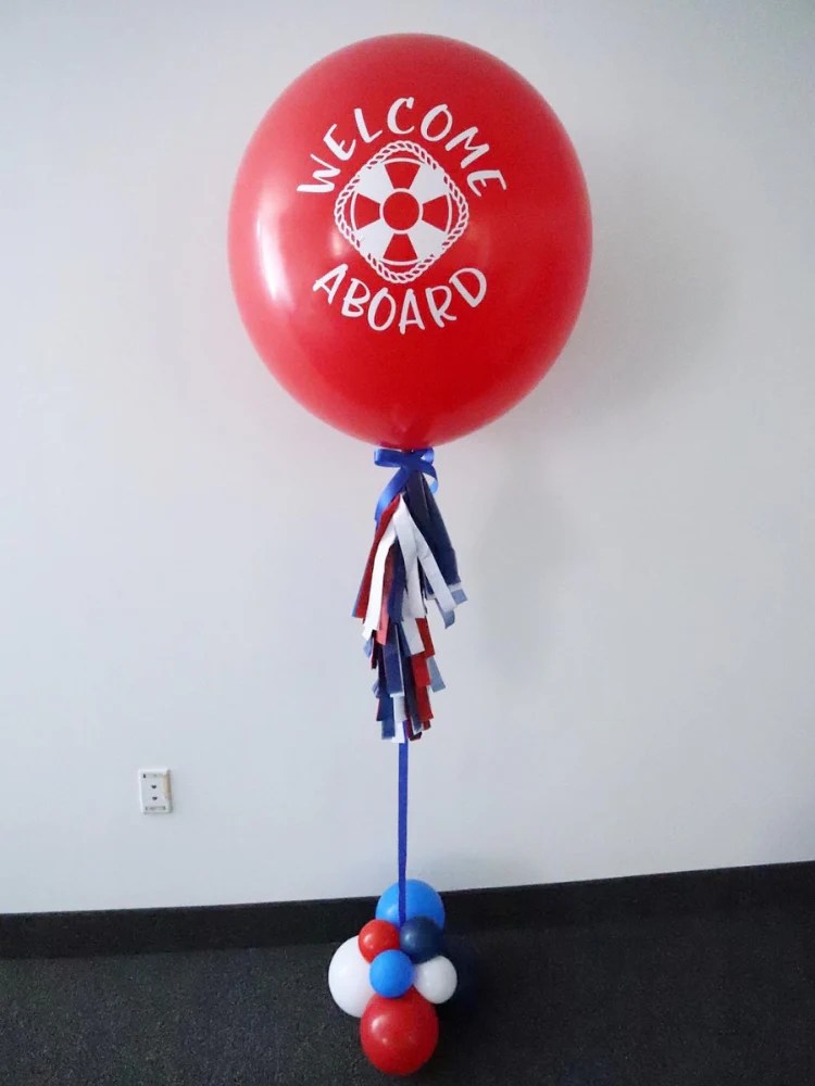Custom Jumbo Helium Tangled Balloons